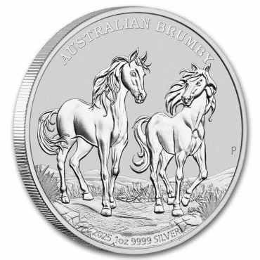 Срібна монета 1oz Австралійський Брамбі 1 долар 2025 Австралія
