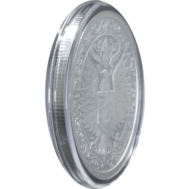 Серебряный раунд 2oz Ворон серии Рыцарь Судьбы