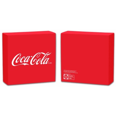 Срібна монета 6 грам Coca-Cola 1 долар 2025 Ніуе (кольорова)