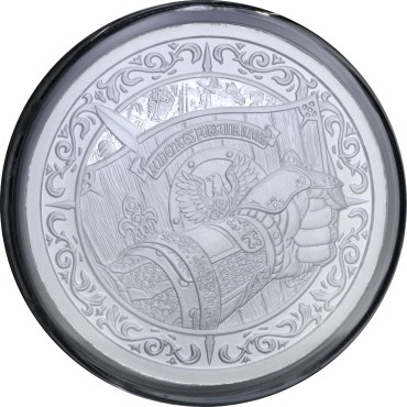 Срібний раунд 2oz Щит серії Лицар Долі