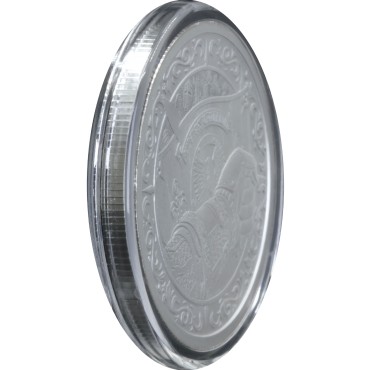 Срібний раунд 2oz Щит серії Лицар Долі