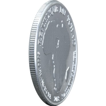 Серебряная монета 1oz Африканский Лев 5000 франков КФА Чад 2018