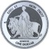 Срібна монета 1oz Уна та Лев 1 долар БВО 2019
