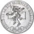 Серебряная монета Летние Олимпийские Игры Мехико 25 песо 1968 Мексика (AU/BU)