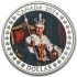Срібна монета Коронація Короля Карла III 1 долар 2024 Канада (пруф, кольорова)