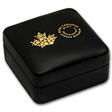 Срібна монета Коронація Короля Карла III 1 долар 2024 Канада (пруф, кольорова)