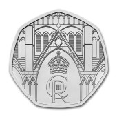 Монета Коронація Його Величності Короля Карла III 50 пенсів 2023 Великобританія