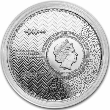 Срібна монета 1oz Хай Живе Людство "Vivat Humanitas" 5 доларів 2022 Токелау