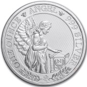 Срібна монета 1oz Ангел 1 фунт стерлінгів 2021 Острів Святої Єлени