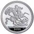 Серебряная монета Соверен Карла III 2026 Великобритания (пруф)