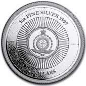Срібна монета 1oz Хронос 2 долари 2023 Ніуе