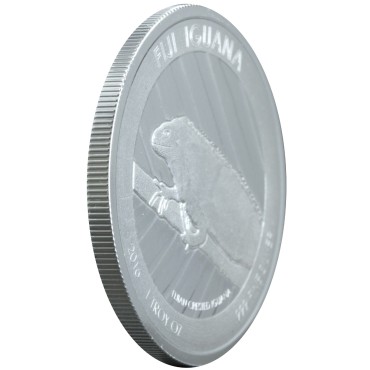 Серебряная монета 1oz Игуана 1 доллар 2016 Фиджи