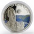 Серебряная монета Статуи Острова Пасхи 5 долларов 2010 Палау (цветная)
