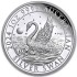 Серебряная монета 1oz Австралийский Лебедь 1 доллар 2024 Австралия (пруф)