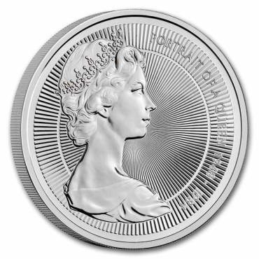 Монета Портрет Королеви 5 фунтів 2026 Великобританія