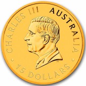 Золота монета 1/10oz Кенгуру 15 доларів 2026 Австралія