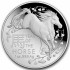 Серебряная монета 1oz Год Лошади 5 долларов 2026 Австралия (пруф, выпуклая)