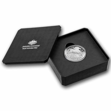 Срібна монета 1oz Рік Коня 5 доларів 2026 Австралія (пруф, опукла)
