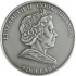 Серебряная монета 1oz День Бережливости 5 долларов 2010 Острова Кука (antique)