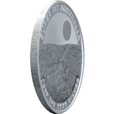 Серебряная монета 1oz Супер Карьер 1 доллар 2019 Австралия