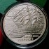 Серебряная монета Америго Веспуччи 20 рублей 2010 Беларусь