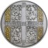 Срібна монета 2oz Пересопницьке Євангеліє 20 гривень 2011 Україна