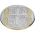 Срібна монета 2oz Пересопницьке Євангеліє 20 гривень 2011 Україна