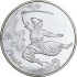 Серебряная монета 1oz Гопак 10 гривен 2011 Украина