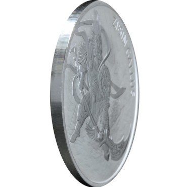 Серебряная монета 1oz Zi:Sin Gallus 1 clay 2017 Корея