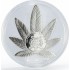 Монета Cannabis Sativa (Марихуана) 100 франков КФА доллар 2011 Бенин (цветная, посеребрённая)