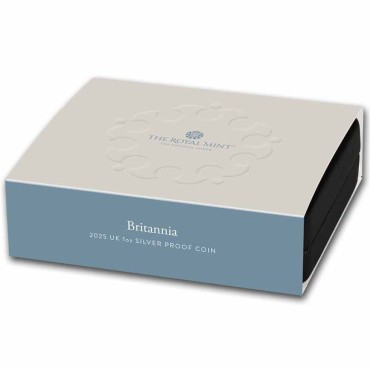 Срібна монета 1oz Британія 2 англійських фунта 2025 Великобританія (пруф)