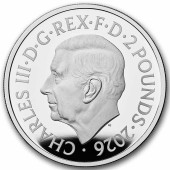 Срібна монета 1oz Ангел 2 англійських фунта 2026 Великобританія