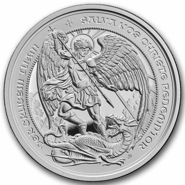 Срібна монета 1oz Ангел 2 англійських фунта 2026 Великобританія