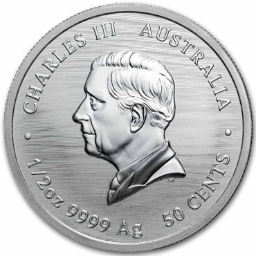 Срібна монета 1/2oz Міфи та Легенди Австралії: Грифон 50 центів 2025 Австралія