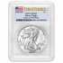 Срібна монета 1oz Американський Орел 1 долар 2026 (W) США (PCGS MS69, First Strike)