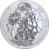 Срібна монета 1oz Корабль Індевор 50 франків 2018 Руанда
