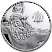 Срібна монета 1oz Чудеса Христа: Різдво Христове 2 долари 2025 Ніуе