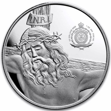 Срібна монета 1oz Чудеса Христа: Різдво Христове 2 долари 2025 Ніуе