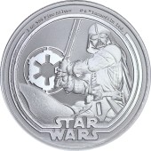 Серебряная монета 1oz Дарт Вейдер "Звездные Войны" 2 доллара 2026 Ниуэ