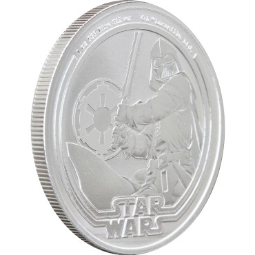 Срібна монета 1oz Дарт Вейдер "Зоряні Війни" 2 долара 2026 Ніуе