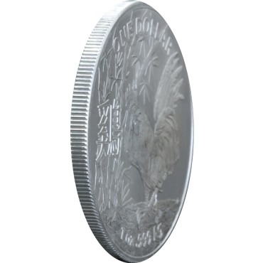 Серебряная монета 1oz Год Петуха 1 доллар 2017 Австралия