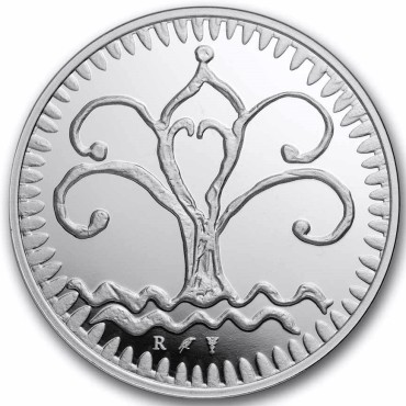 Срібна монета 1oz Папуга 2025 Нідерланди рестрайк