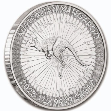 Серебряная монета 1oz Кенгуру 1 доллар 2023 Австралия