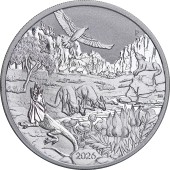 Серебряная монета 1oz Австралийская Глубинка 1 доллар 2026 Австралия