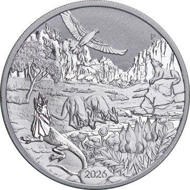 Серебряная монета 1oz Австралийская Глубинка 1 доллар 2026 Австралия