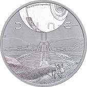 Серебряная монета 1oz Дюна 1 доллар 2026 Тувалу