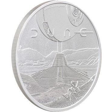 Серебряная монета 1oz Дюна 1 доллар 2026 Тувалу