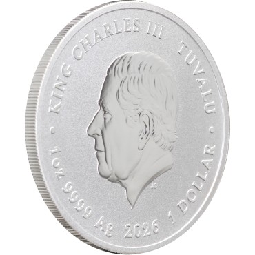 Срібна монета 1oz Дюна 1 долар 2026 Тувалу