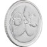 Серебряный раунд 1oz Спящие Кошки "Идеальное Серебро" США