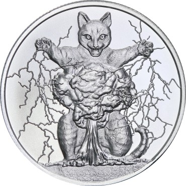 Срібний раунд 1oz Катаклізм "Ідеальне Срібло" США